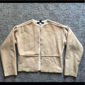 Banana Republic Faux-suede Jacket -XS